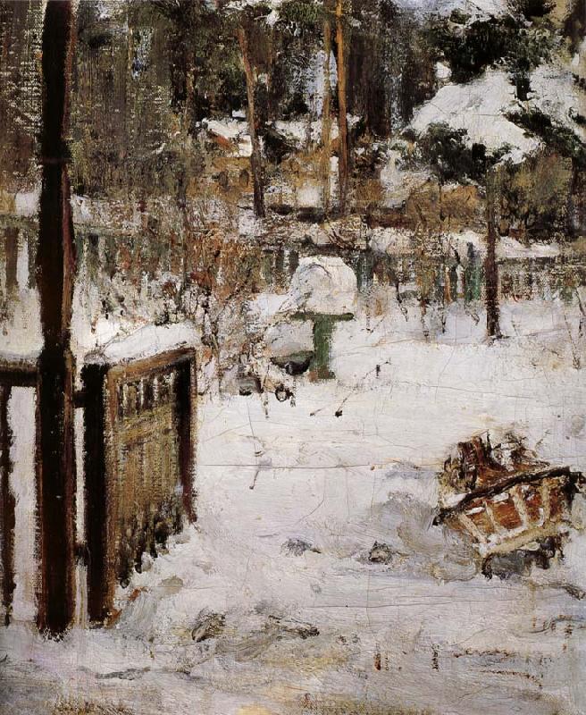 Nikolay Fechin The scene of winter